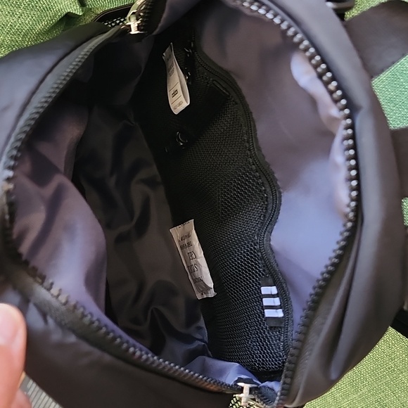 Adidas Black Linear 3 Mini Backpack - Picture 3 of 3